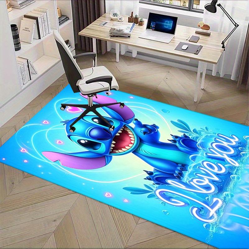 Office Rug Stitch, Love theme 3D Printed Anti-Slip Rug-Machine Washable for Living Room