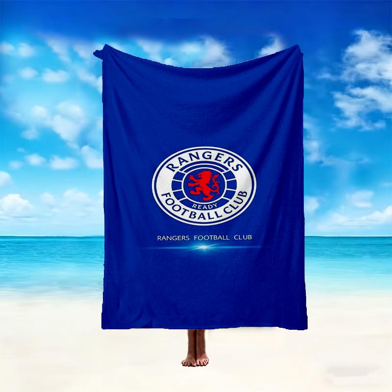 1pc Snug Rangers FC Blanket, Lightweight & Durable Print Blanket, Perfect for Home, Couch, Bed, Picnic, Travel, Office