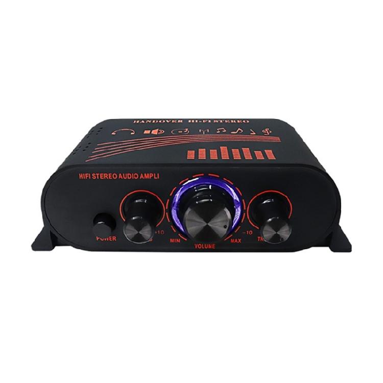 Stereo Power Amplifier Portable Sound Amplifier Speaker for Car Home  20W+20W 1