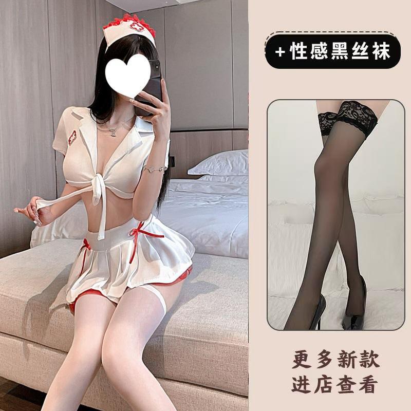 Sexy Lingerie Sexy Nurse Uniform Swimsuit Cosplay Pure Desire Free Student J Lace Up Seduction Cute