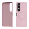 Liquid Silicone Invisible Magnetic Case For Sony Xperia 1V 1VI 1VII Baby Skin Touch Wireless Charging Soft Shockproof Case Cover