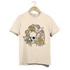 Skull Rose Bird Shirt Unisex Gothic Floral Tattoo Tee Dark Art Vintage Nature