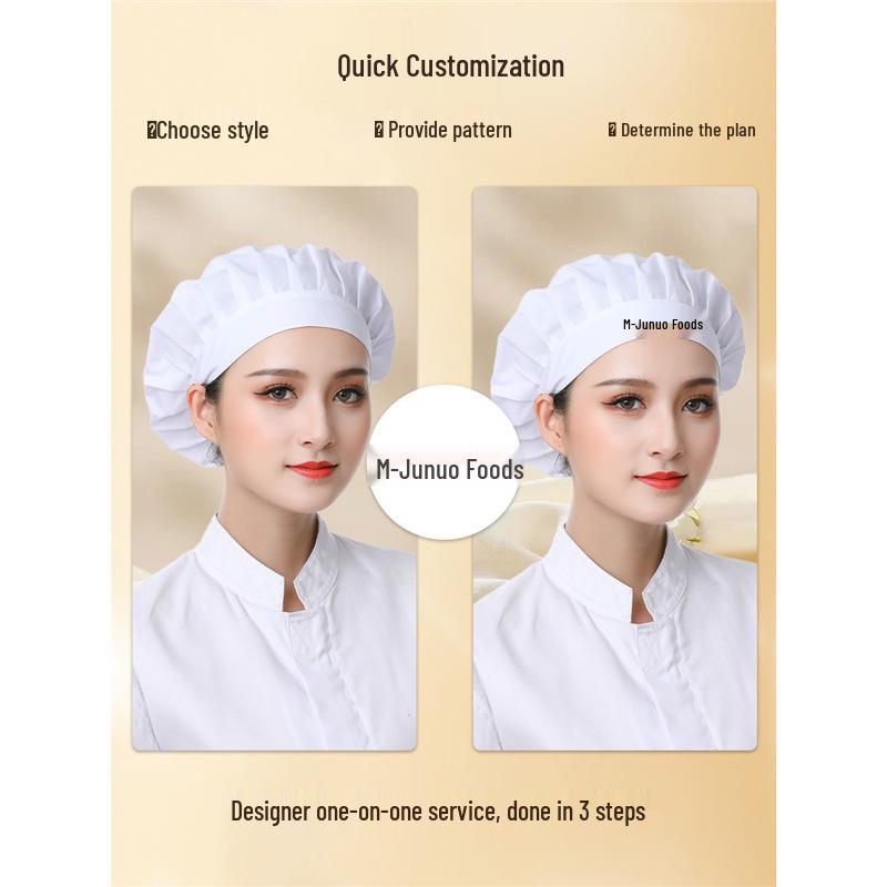 Unisex Atmungsaktive Mesh Kochmütze für Küche und Catering, Anti-Öl, Haarschutz