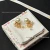 Autumn Pearl Tassel Bow Stud Earrings – Women's Sweet Style