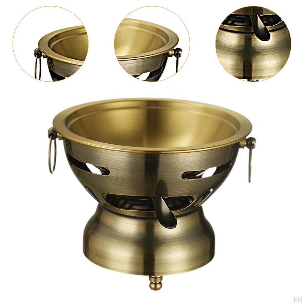 Shabu Pot Camping Cooker Stew Cookware Sturdy Portable Buffet Pots for Family