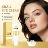 Snail Anti-wrinkle Eye Cream moisturizes and tightens skin around eyes relieves dryness and roughness