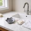 Silicone Lotus Soap Dish - Universal Punch-Free Draining Box for Kitchen & Bathroom