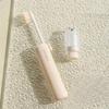 Compact Folding Toothbrush Kit Featuring a Toothpaste Holder, a Dual-Purpose Dental Accessory, a Must-Have for Business Travel