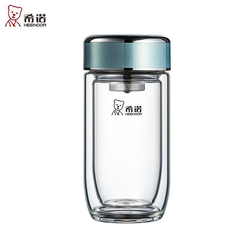 Sino Double-Layer Antibacterial Glass Cup