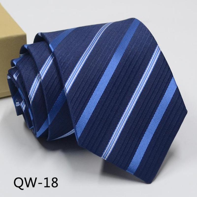 Men'S Dress Business Casual Professional Groom Wedding Best Man Striped Jacquard Fine Gentleman Men'S Premium Tie