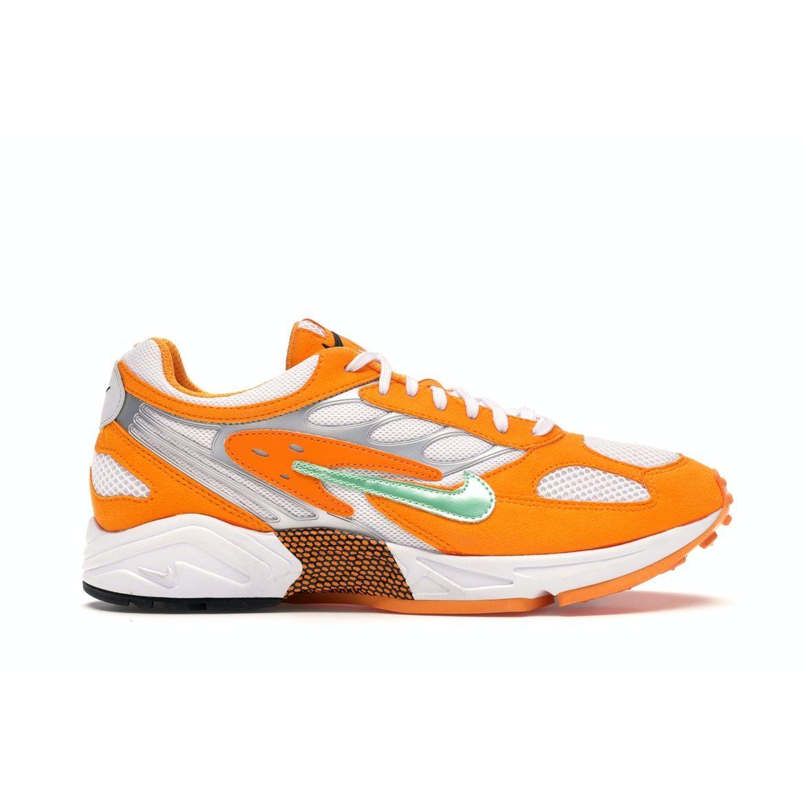 

Кроссовки унисекс Nike Air Ghost Racer Orange Peel Aphid-Green Pure-Platinum AT5410-800