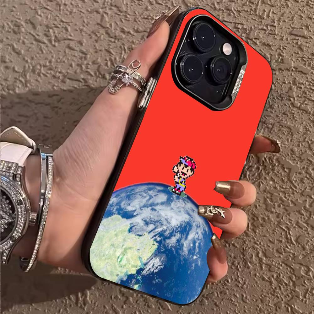 E-EarthBound Game Phone Case For iPhone 17,16,15,14,13,12,11,Pro,MAX,Plus TPU Soft To Skin-friendly Cover iPhone12PROMAX