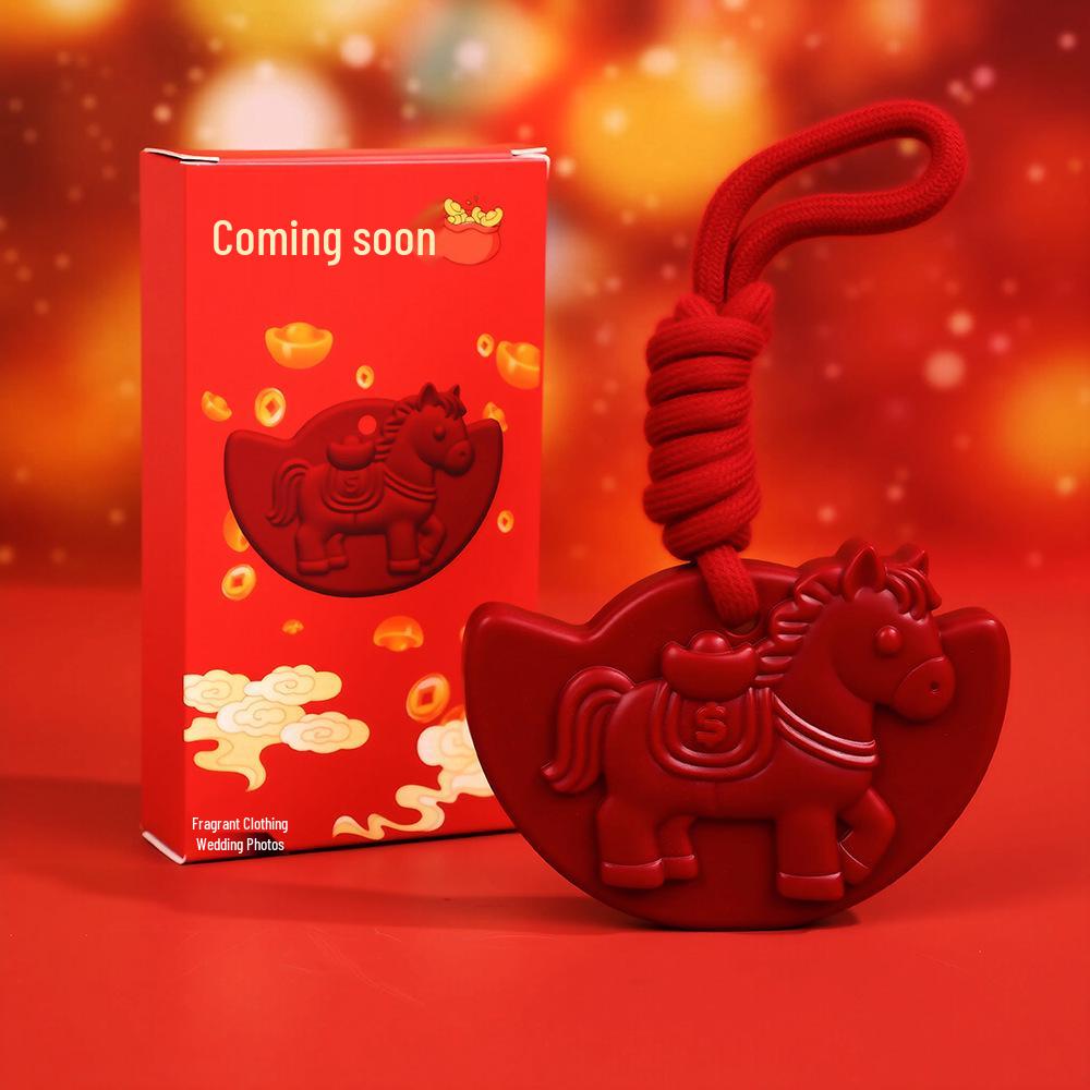 Ароматические восковые таблички «Год Лошади» - Ограниченная серия, бестселлер Douyin для стойкого аромата в шкафу и дома 35g Boxed