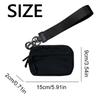 Fashion Mini Coin Bag Card Slots Women Wrist Wallet Simple Women's Keychain Wallet  Card Holder