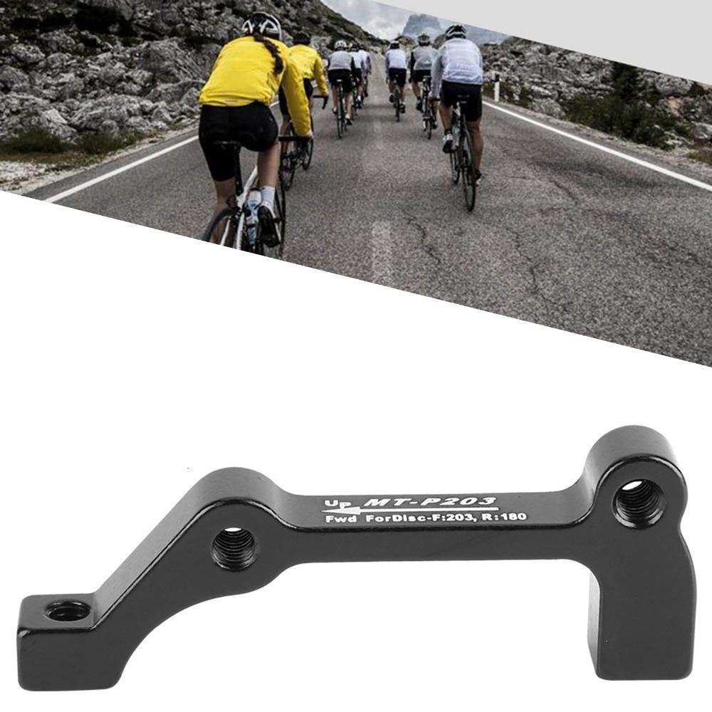 Black Bike Brake Rotor Adapter 140/160/180/203mm Bike Disc Brake Adapter  for Bike Maintenance