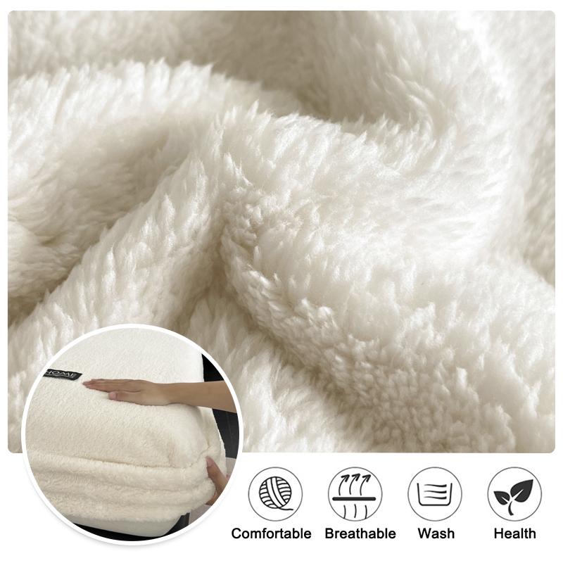 Coral Fleece Bed Cover Fitted Bed Sheets Soft Elastic Adjustable Bedspread Mattress Cover Protector Winter Keep Warm 1Pc