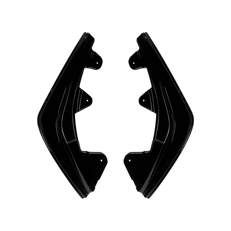 

1 пара черных/карбоновых сплиттеров-диффузоров спойлера губы заднего бампера для BMW 1 серии F20 F21 LCI M Sport 2015-2019 Black