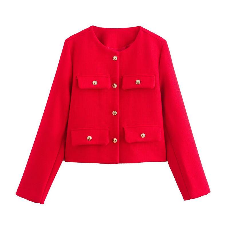 ZA Fall and Winter New Women's Wear ZR Fashion Style Fashion Flip Cover Short Suit Outwear 3046278 800