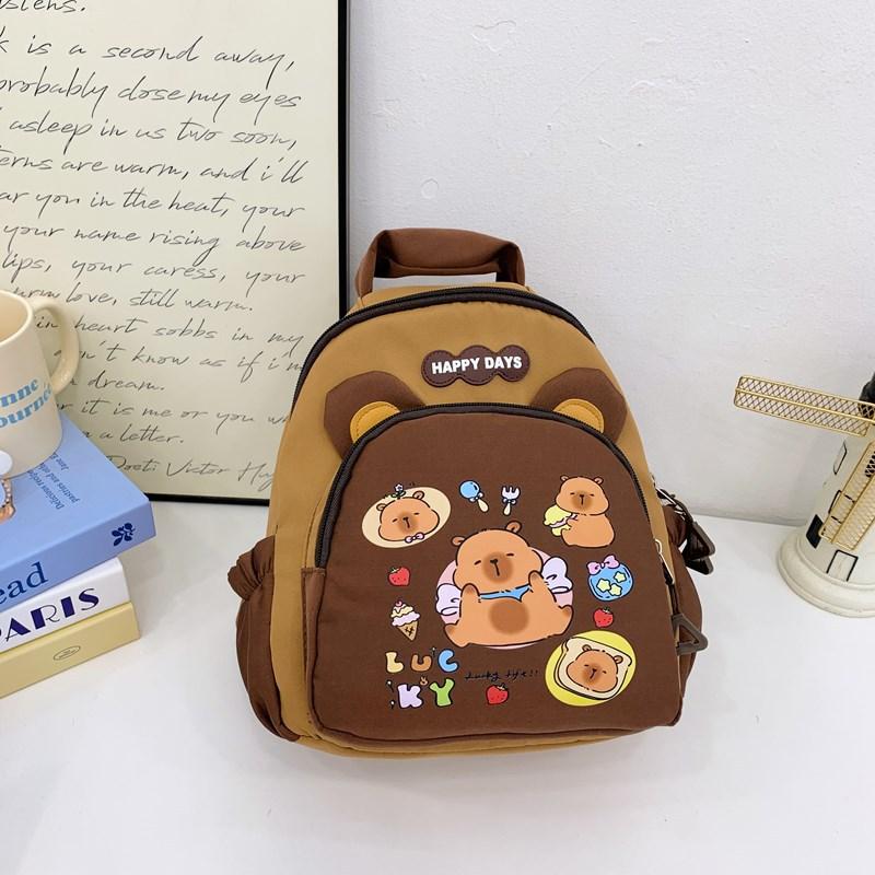 Children's school bag cute backpack cartoon print primary school kindergarten small backpack