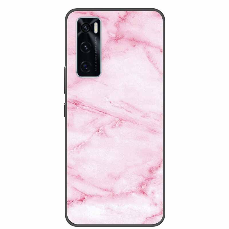 For Vivo V20 SE Case Marble Silicone Soft TPU Bumper Cover Coque For Vivo V20 SE Back Cover Cases for VivoV20 SE V20SE V 20 SE