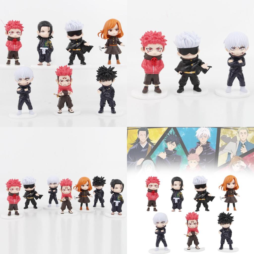 Adorable Jujutsu Kaisen Q Version Itadori Yuji And Sukuna Pvc Statue For Anime Fans