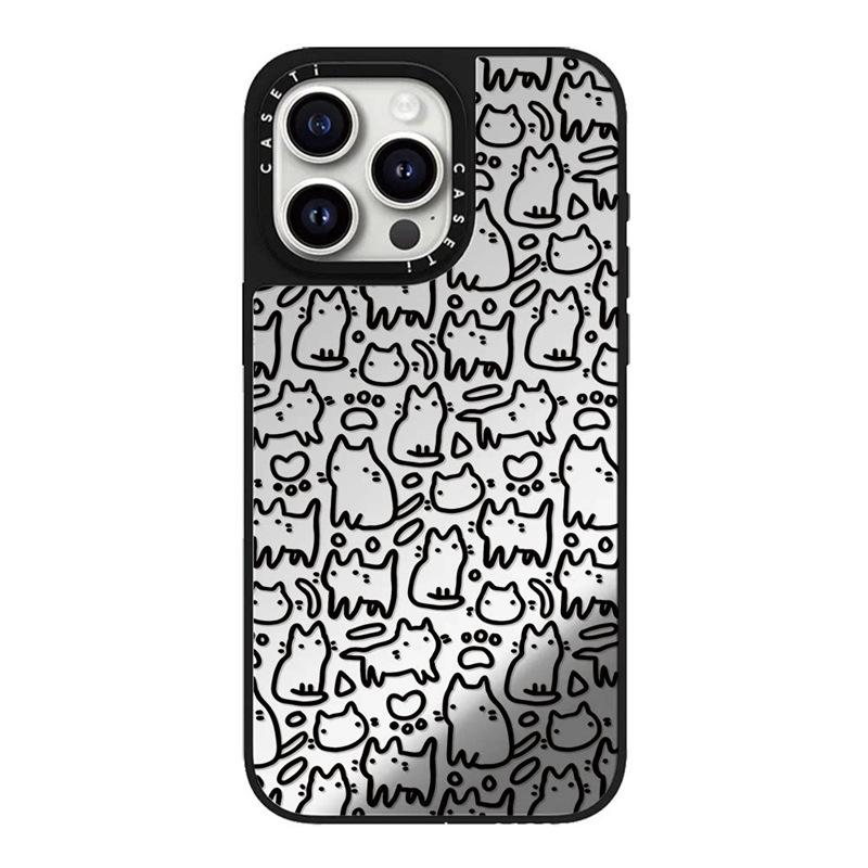 

C Family Cat-Compatible Drop-Proof Case for iPhone 13 ProMax/15 ProMax/17 ProMax iPhone 15 Plus/14 Plus