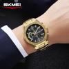 Skmei Men Watch Business Militray Wristwatch 6-Hand Chronograph Quartz Casual Fashion Luxury Relogio Masculino