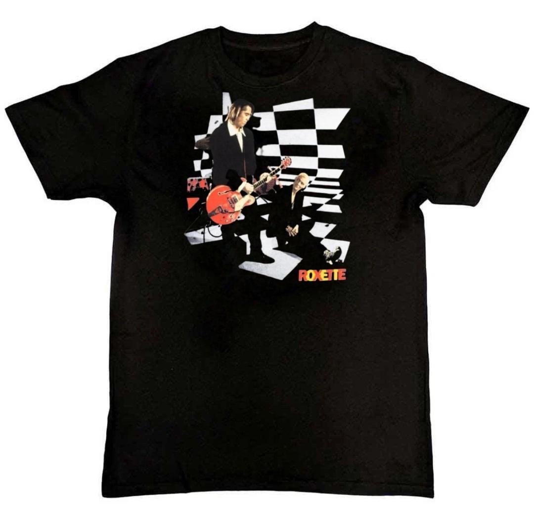 New Roxette Crash Boom Bang Tour Graphic Print T-Shirt XXXXL