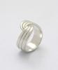 Ound Three-Strand Twisted Silver Ring (Type A)