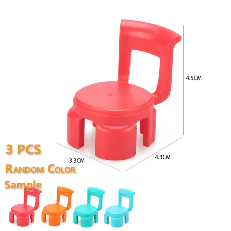 Duży Klockowy Mini Mebelki Domek do Zabawy Kompatybilne Akcesoria Duploed Części do Montażu Zabawki Dla Dzieci