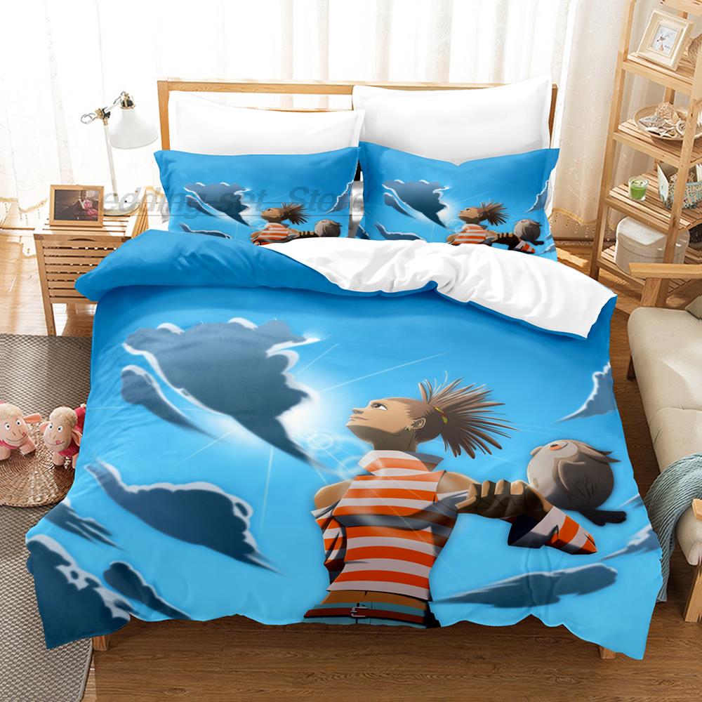 New Carole Tuesday Bedding Set Single Twin Full Queen King Size Bed Set Aldult Kid Bedroom Duvetcover Sets Anime Bed Sheet Set