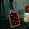Vintage Jewelry Storage Shelf Velvet Earring Ring Shelves Jewelry Frame Display Shelves Home Decoration Display Cabinet