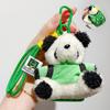 Panda Colorful Plush Backpack Keychain Cute Doll Pendant Perfect For Gifts