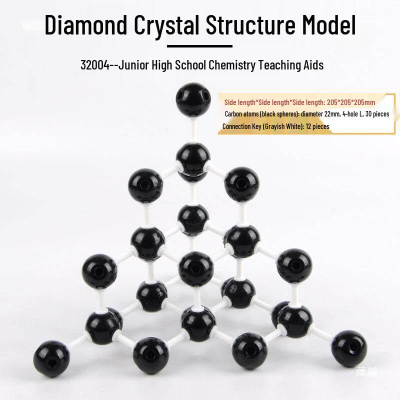 Carbon60 Diamond-Silicon Dioxide Crystal Model for Molecular and Atomic Experiments