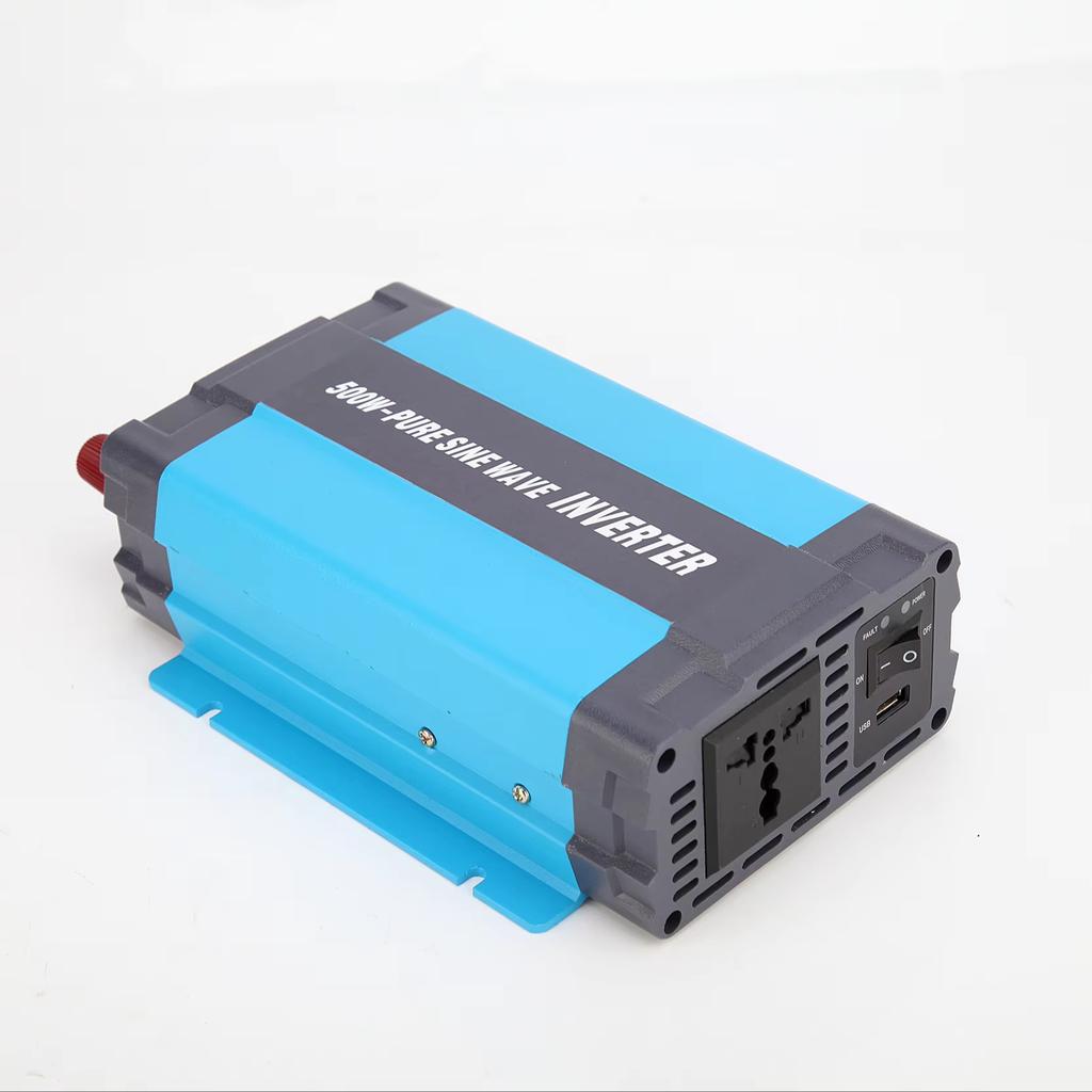 Off-grid Vehicle-mounted High-frequency Sine Wave Inverter, 12V and 24V DC Input with Dual Voltage Automatic Recognition,220V