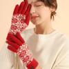 New Festival Festive Life Red Gloves Winter Warm Gloves Gloves Outdoor Riding Padded Gloves