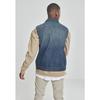 Denim Vest - URBAN CLASSICS - Sleeveless Vest - Light Blue - Unisex - 100% Cotton