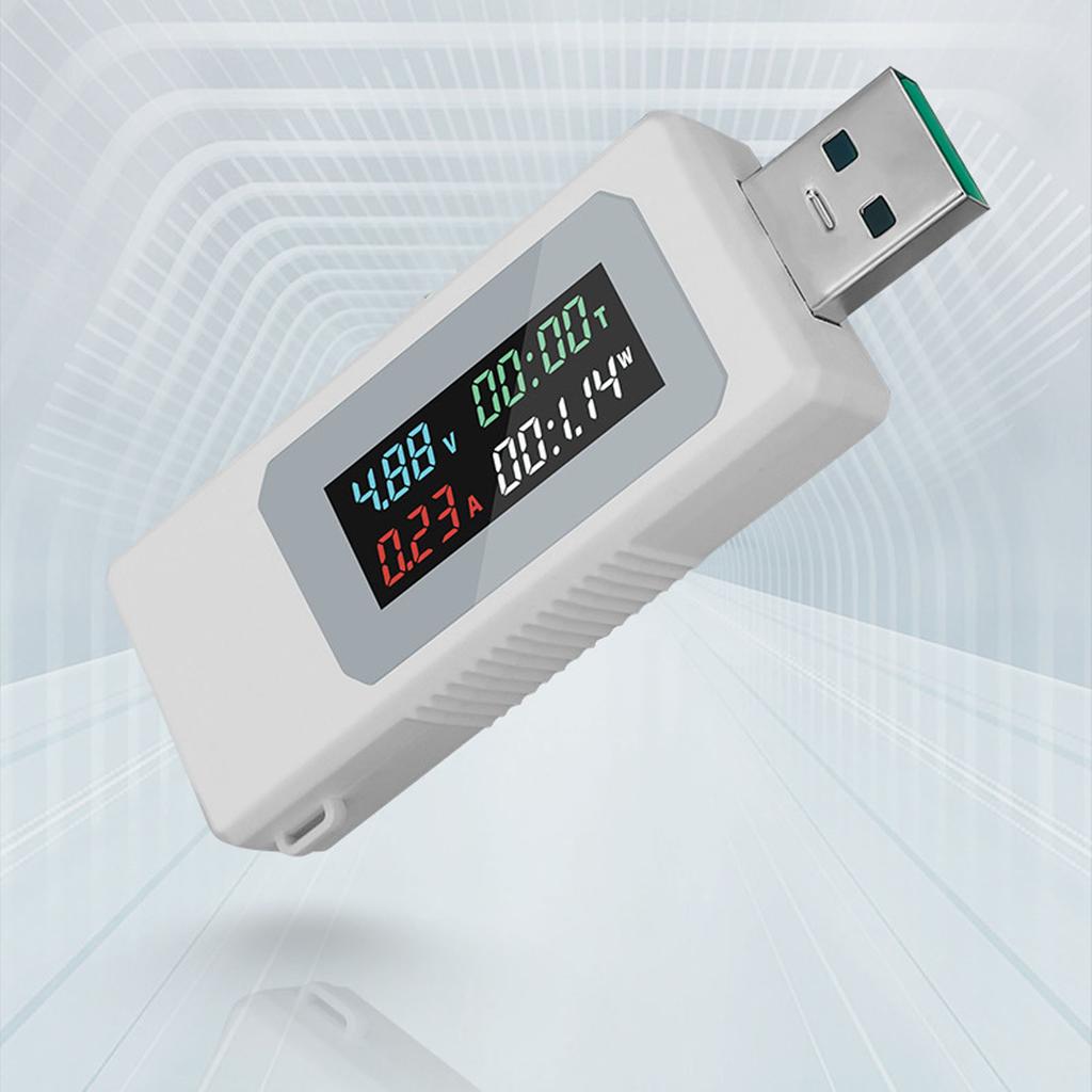 USB Power Meter Digital Multimeter Voltage Current Voltmeter Battery Checker Mobile Tester KWS-V30