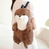 50 cm Seeotter-Plüsch-Rucksack, Cartoon-Design, süßes Plüschtier, weiches Stofftier, Umhängetasche für Kinder und Mädchen, Geburtstagsgeschenke