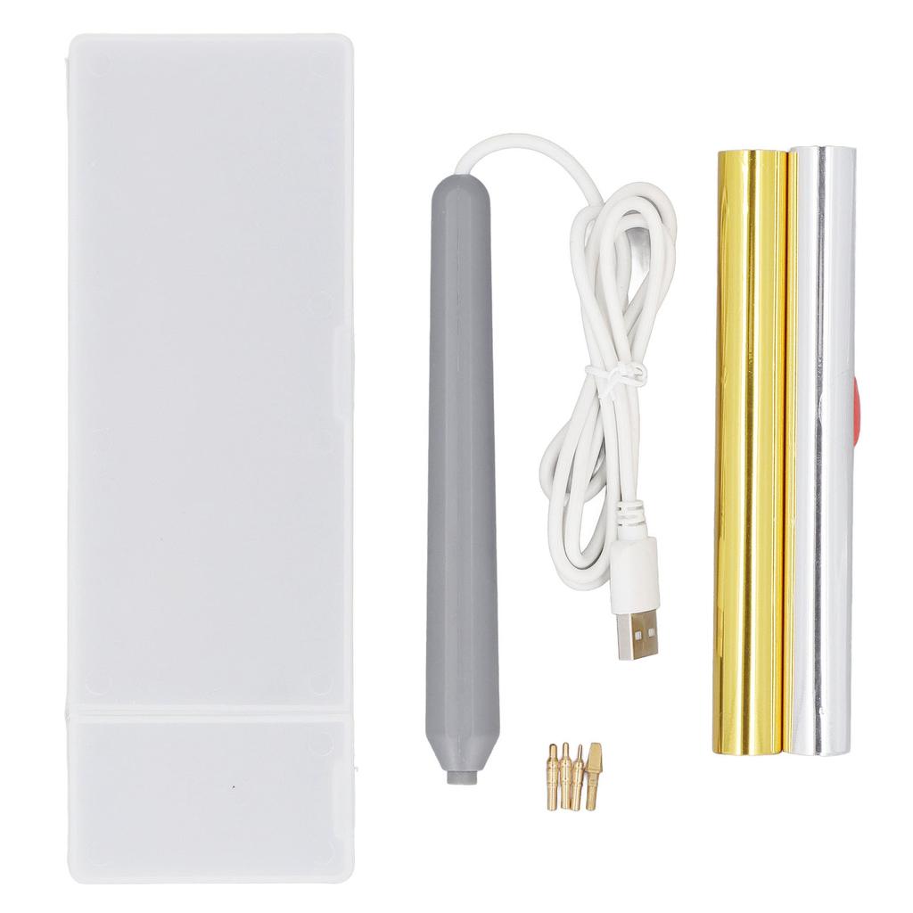 Długopis do hot stampingu USB Ręczny Lekki Długopis do stemplowania hot foil do zdjęcia