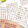 10pcs/bag PET Vintage Snacks Fruits Shop Stickers For Scrapbooking Kawaii Stationery Notebook Background Sticker DIY Decoration