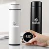 1Pcs Car Smart Thermos Bottle With Temperature Display Coffee Cup For Swift Grand Vitara Jimny SX4 Alto Escudo Swift