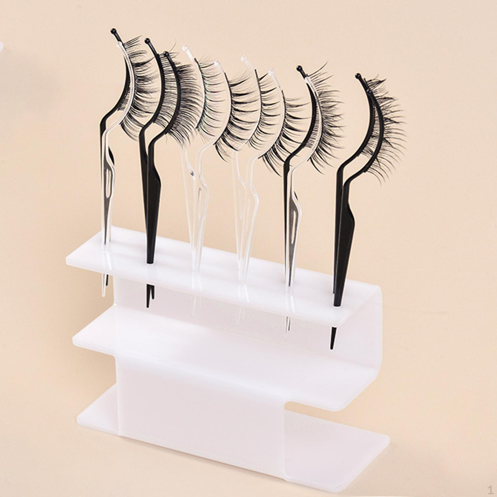 

12 шт. Держатель для демонстрации ресниц, примерка для макияжа чистый