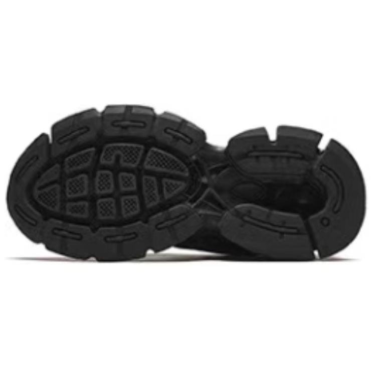 Anta Round Toe Lace-Up Casual Shock Absorbing Wear-Resistant Low-Top Running Shoes Men sneaker Black Gray 912345568A-1