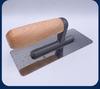 Stainless Steel Plastering Trowel with Beech Wood Handle - Wear-Resistant Putty Knife