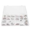 600+2500pcs DIY Nail Art Decoration Glass Stone Flatback Picker Dotting Pen Set for Salon