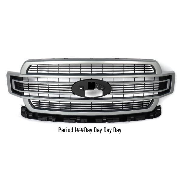 Pearl Nickel Front Grille for 2018-2020 Ford F150 Limited 147 x 28 x 50 cm
