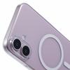 For iPhone 16 Plus Magnetic Case Slim Shockproof Hard PC Clear Phone Cover