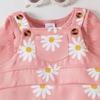 Infant Toddler Long-Sleeve Romper & Skirt Set