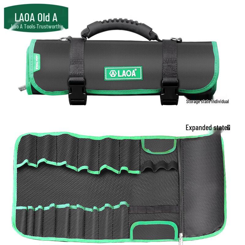 LAOA Heavy-Duty Oxford Roll-Up Tool Pouch